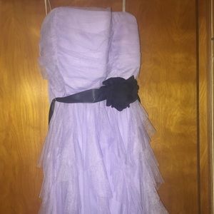 Lavender homecoming type dress